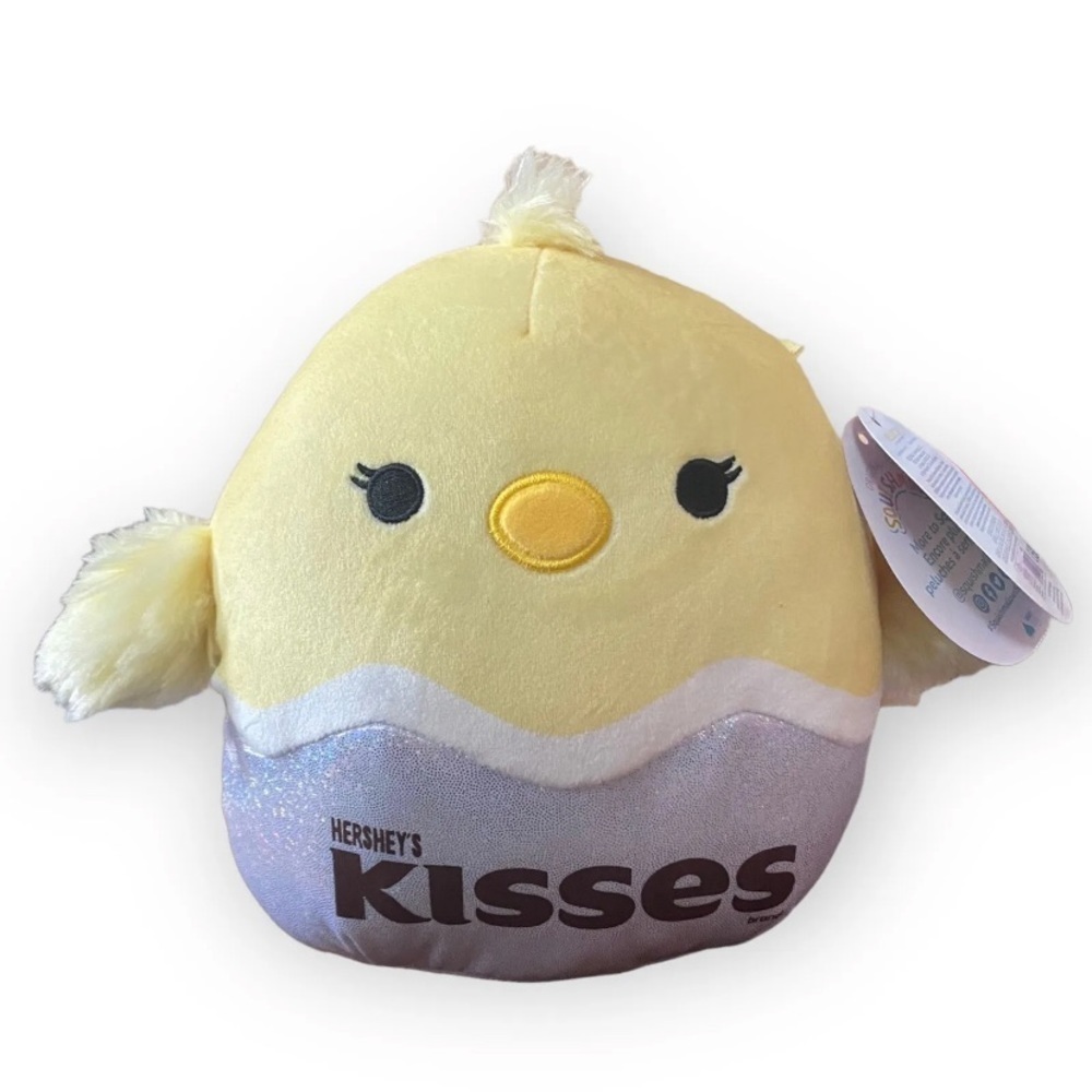 Squishmallows Hershey's Kisses Aimee 8" Easter Chick Plush NEW Halloween